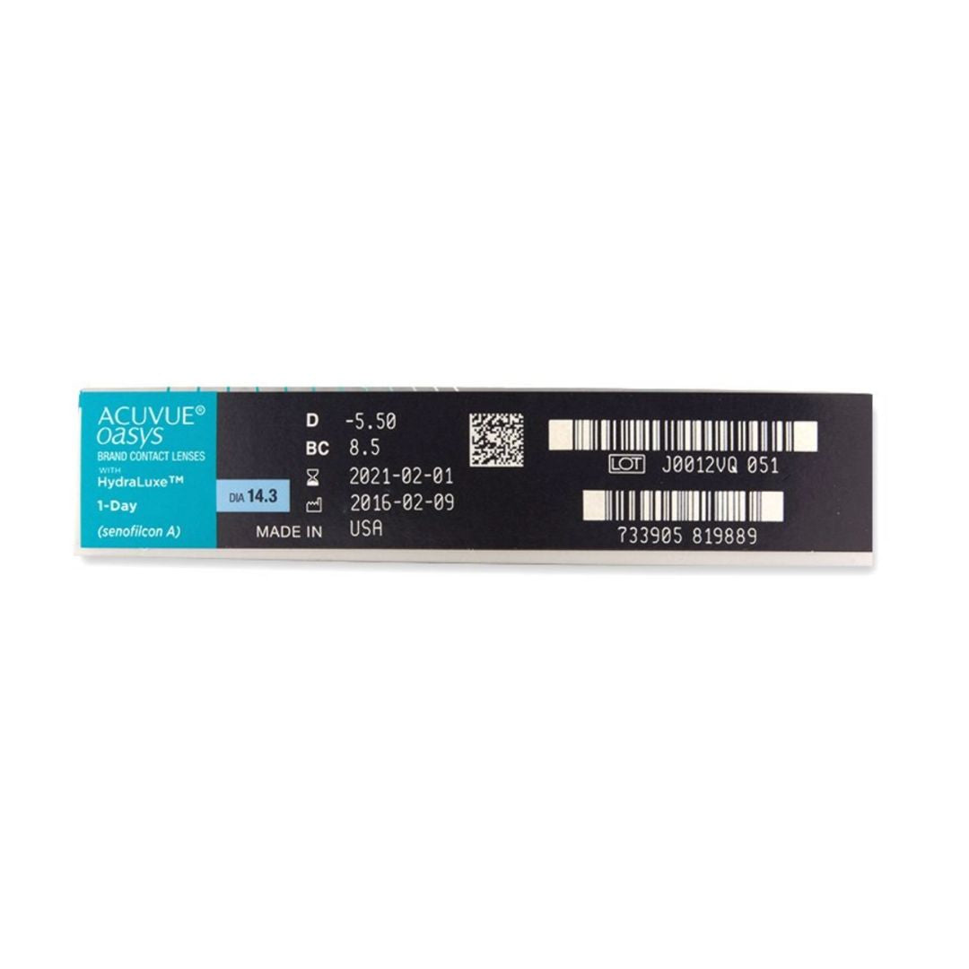 Acuvue Oasys 1-Day with Hydraluxe 180 Lenti